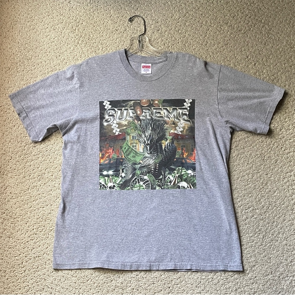 Supreme Dragon Gray T-shirt